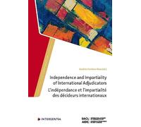 Independence and Impartiality of International Adjudicators: 0 (Ius Comparatum)