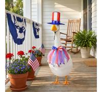 Independence Day 4th of July Porch Goose Outfit for 23in H Statues