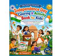 Independence Day Coloring & Activity Book for Kids!: Detailed Patriotic Coloring Pages Plus Fun Activities Featuring India Gate, National Symbols, ... More! (Indian Festival Fun Coloring Series)