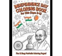 Independence Day Coloring Book for Kids (Ages 3-8): Celebrate Freedom with Fun & Creativity!