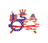 Independence Day Glasses Eyewears Party Celebrate With And Spirit Festivitys US Letter Decorations