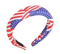 Independence Day Headband, 4th of July Headband | 4th of July Patriotic Headband - Colorful Soft Hair Accessory, American Flag Headwear for Housework