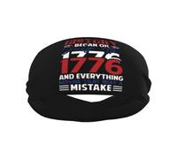 Independence Day History Degan On July 4Th 1776 Everything Before Was A Mistake Unisex Sweatband Non-Slip Hair Band Breathable Head Bands For Yoga Tennis Outdoor Activities Basketball
