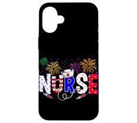 Independence Day Medical Staff Health Care 4th Of July Nurse Case for iPhone 16 Plus