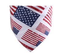 Independence Day PET Triangle Scarf Practical Polyester for Dogs and Cats | Festival PET Supplies, Beautiful Distinctive Style, Holiday and Party Use, Medium to Large Pets