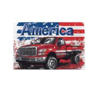 Independence Day Truck Jigsaw Puzzles Large Puzzle Toy for Aged for Family Games Impossible Hard Greatest Gifts for Your Family Puzzles for Adults 500 Piecing