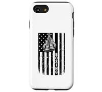 Independence Day USA Flag Boxing Patriotic Boxer Case for iPhone SE (2020) / 7/8