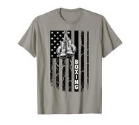 Independence Day USA Flag Boxing Patriotic Boxer T-Shirt
