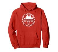 Independence Hall Philadelphia Pennsylvania Philly Pretzel Pullover Hoodie