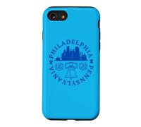 Independence Hall Philadelphia Pennsylvania Pretzels Philly Case for iPhone SE (2020) / 7/8