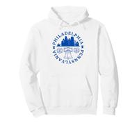 Independence Hall Philadelphia Pennsylvania Pretzels Philly Pullover Hoodie