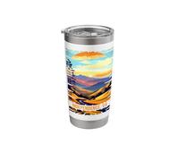 Independence Virginia USA Scenic Mountain Valley Design Stainless Steel Insulated Tumbler