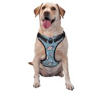 Independence with Gnome Pattern Dog Harness - Lightweight,Soft,Adjustable Small Harness and Leash Set, Suitable for Puppy Small and Medium-Sized Dog-Small
