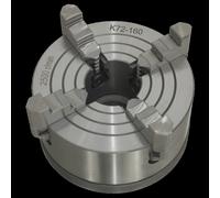 Sealey Independent Chuck 4-Jaw with Back Plate