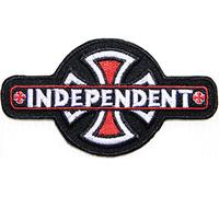INDEPENDENT Cross Logo Rider Biker Chopper Jacket Patch Sew Iron on Embroidered Badge Custom
