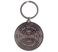 Independent Pavement Span Keychain | Silver