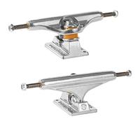Independent Skateboard Stage 11 Trucks - Set of 2, Raw, 356 T6 Aluminum, Supercush Bushings - 149(8.5")