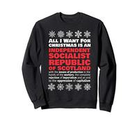 Independent Socialist Republic of Scotland Xmas Christmas Sweatshirt