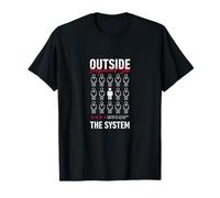 Independent State Outside The System Modern Minimalist T-Shirt
