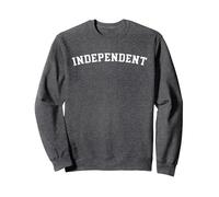 Independent Sweatshirt, Adult Unisex, Dark Heather Grey, Small