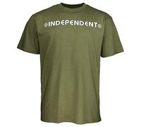 Independent Truck Co Bar Cross T-Shirt Army Green Small