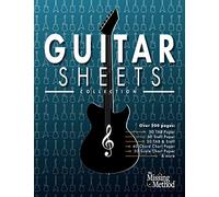 Independently published Guitar Sheets Collection: 231 Pages of Blank TAB, Staff, Chord, Scale Paper & More - White, Letter Size, Paper Material - Contemporary Style