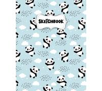 Independently Published Happy Panda Sketch Book: Drawing, Sketching, Doodling - 8.5 x 11 inches, 20 lb Paper, 1 Sheet