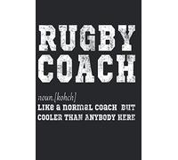 Independently published Rugby Coach Notebook: 6x9 inches, 120 Pages Dot Grid, Soft Cover - Rugby Coach Notebook Accessories Gift Idea