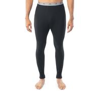 INDERA Men's Heavyweight Cotton Waffle Long Johns Thermal Underwear Bottom, Black, 2X