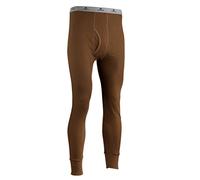 INDERA Mens Long Drawers - Icetex Thermal W/Silvadur Base Layer Underwear, Khaki, Medium US