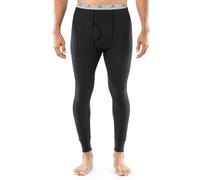 Indera Traditional Long Johns Thermal Underwear for Men Black