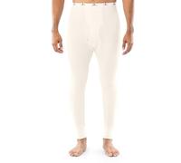 INDERA Traditional Long Johns Thermal Underwear for Men in Tall Sizes, Natural, Medium