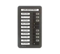 Indesign Grey In/Out Board Single Column 10 Names WPIT10I