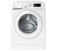 Indesit 10KG 1400 Spin Washing Machine BWE101486XWUKN - White Denim