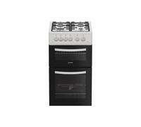 Indesit 50cm Twin Cavity Gas Cooker - White ITG5GMW