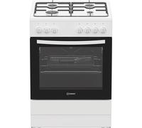 Indesit I6G3PMW/UK Dual Fuel Cooker with Single Oven A