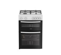 Indesit IDG6GW Gas Cooker with Double Oven A+
