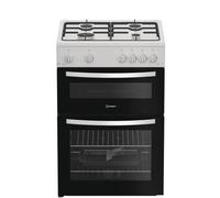 Indesit ITG6GW 60cm Gas Cooker - White - A+ Rated, White