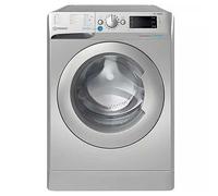 Indesit 9KG 1400 Spin Washing Machine BWE91496XSUKN - Silver Silver