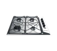 Indesit Aria 58cm 4 Burner Gas Hob - Stainless Steel PAA642IXI