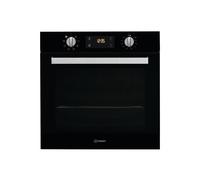 Indesit Aria Electric Fan Single Oven - Black
