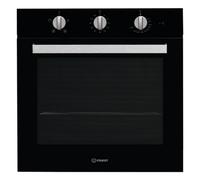 Indesit Aria Ifw 6330 Bl Uk Single Electric Oven - Black