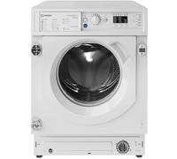 Indesit Push&Go Integrated Washer Dryer - White - 8+6 kg - 1400rpm - D/B Rated - BI WDIL 861485 UK