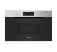 Indesit Built-In Microwave & Grill - Stainless Steel IMK12XUK