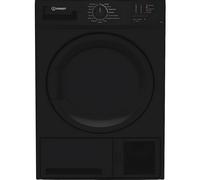 C YD C82 BBGL UK 8kg Condenser Sensor Dry Tumble Dryer - Black