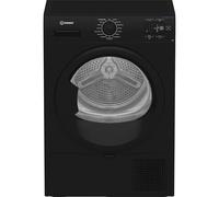 Indesit C YSD 82D BB UK 8Kg Heat Pump Tumble Dryer - Black - A+ Rated, Black