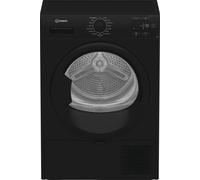 Indesit CYSD82DBBUK 8kg Heat Pump Condenser Dryer in Black A Rated Ste