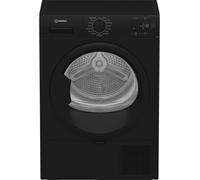 Indesit C YSD 82D BB UK 8Kg Heat Pump Tumble Dryer - Black - A+ Rated, Black