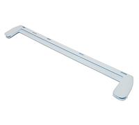 Indesit C00119040 Fridges/Shelves/Original Replacement White Front Cover, Glass Shelf for Refrigeration/Glass Shelf