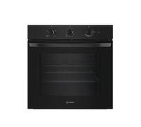 Indesit IO 232H B UK Built In Electric Single Oven - Black - A Rated, Black